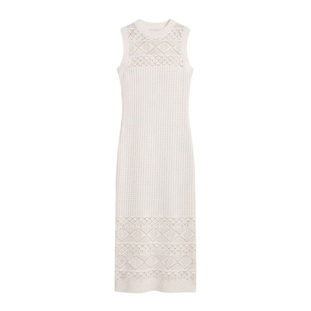 Finery Womens/Ladies Ravi Knitted Midi Dress / Cream